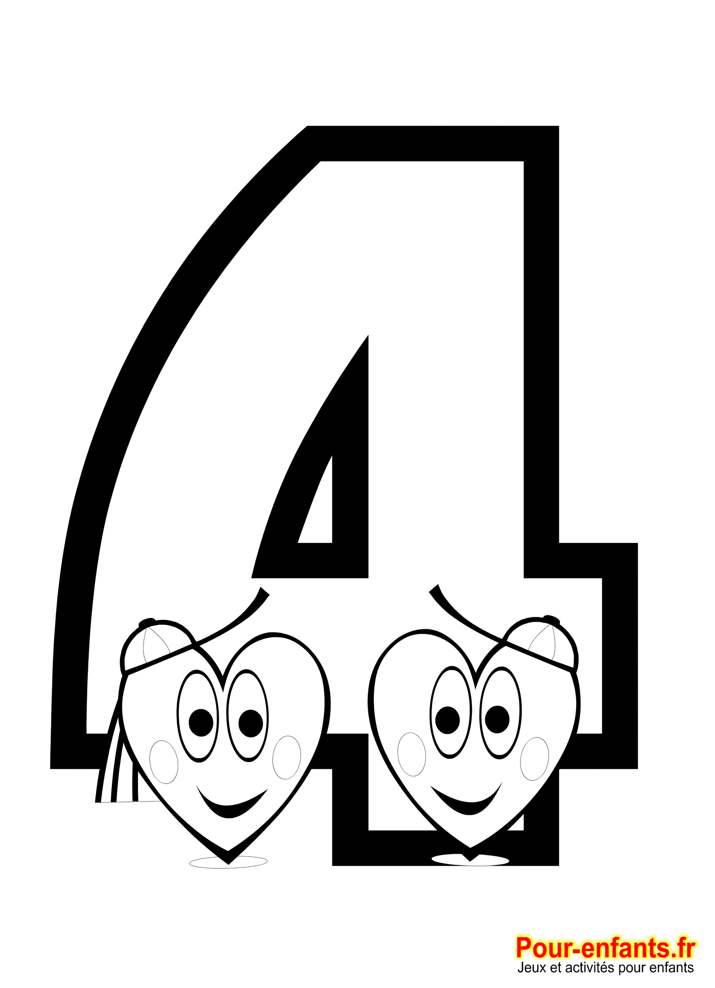 Coloriage 3 4 Ans A Imprimer
