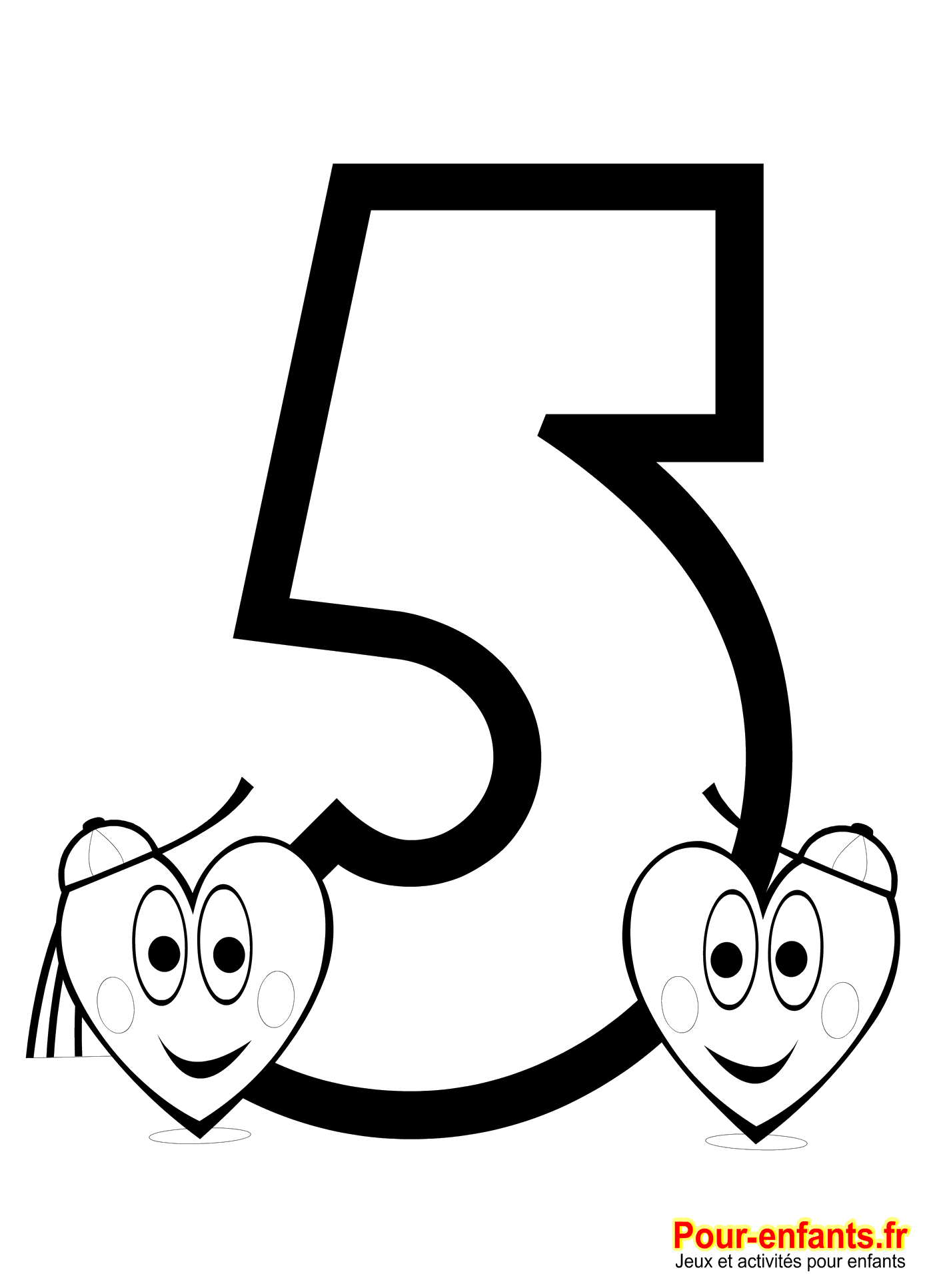 Coloriage A Imprimer 5 Ans